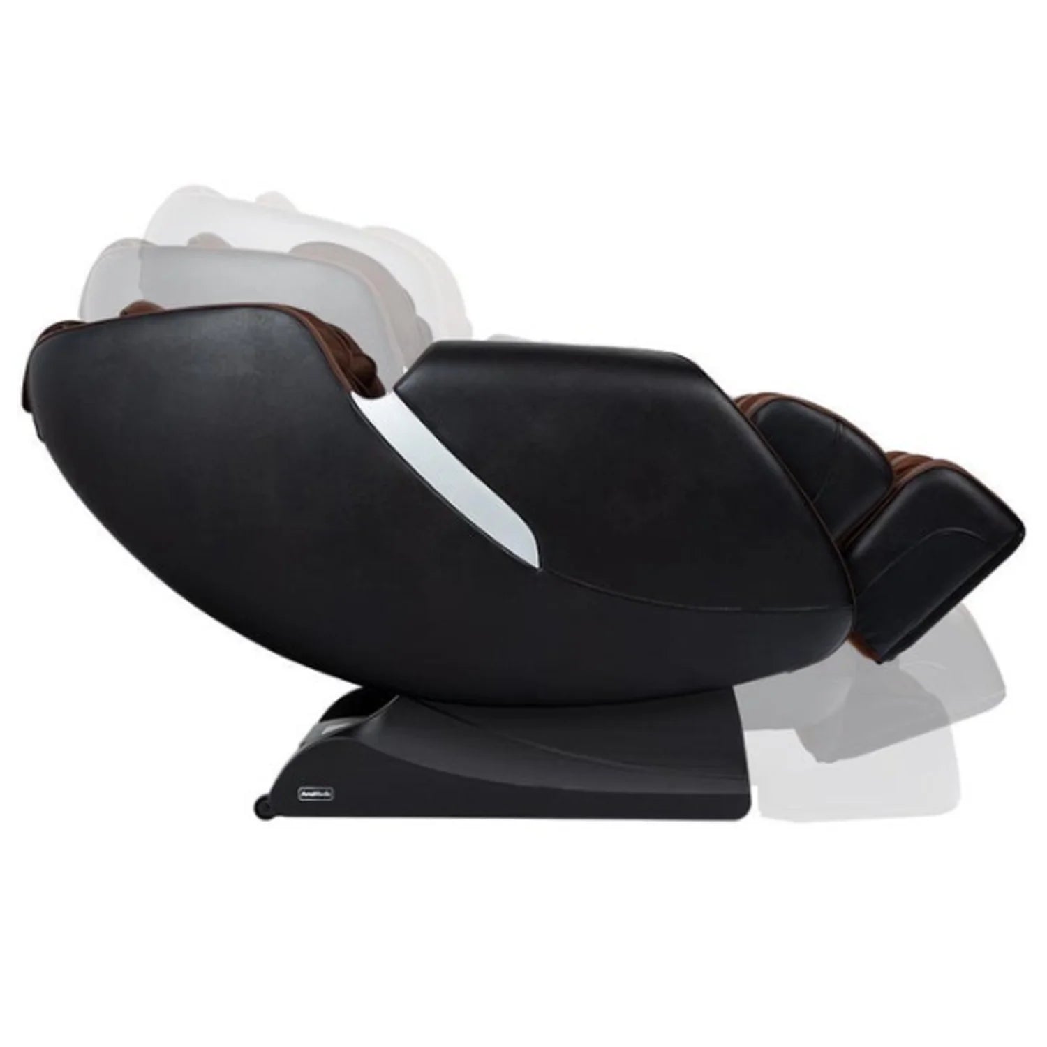 Amamedic R7 Full Body Reclining Massage Chair with Remote, Taupe