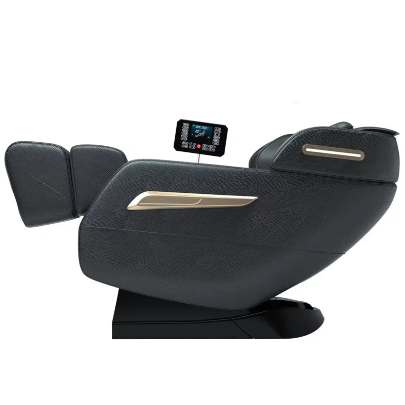 Lashayna Full Body 4D Massage Chair with Zero Gravity, AI Voice Control, Heat Therapy, 58" SL Track, 48 Airbags - King Size Design, Customizable Massage Programs, Perfect for Home Relaxation