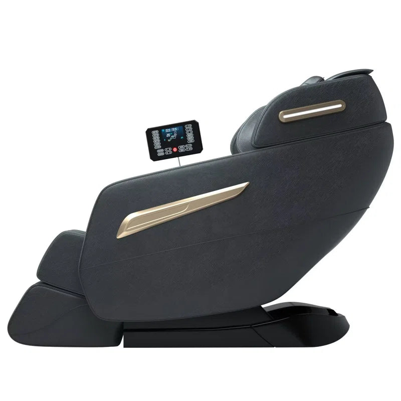 Lashayna Full Body 4D Massage Chair with Zero Gravity, AI Voice Control, Heat Therapy, 58" SL Track, 48 Airbags - King Size Design, Customizable Massage Programs, Perfect for Home Relaxation