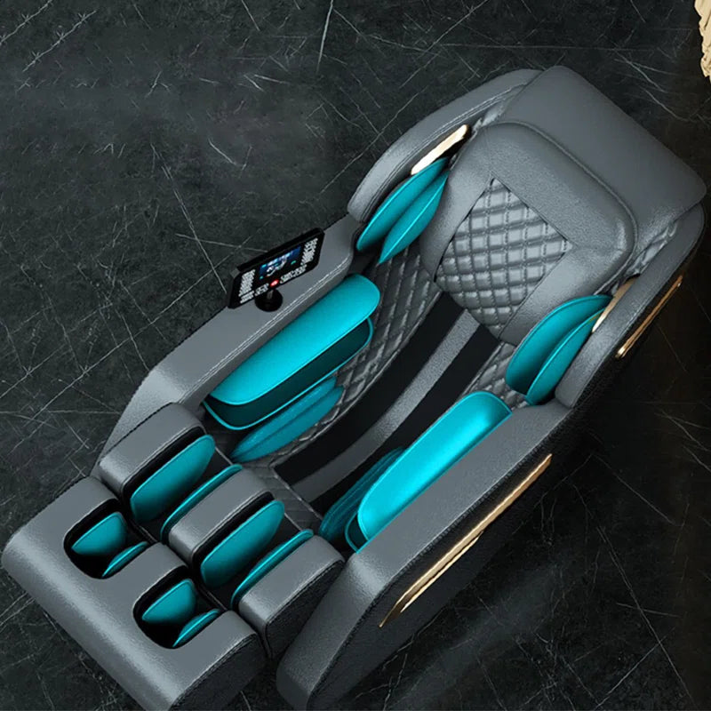 Lashayna Full Body 4D Massage Chair with Zero Gravity, AI Voice Control, Heat Therapy, 58" SL Track, 48 Airbags - King Size Design, Customizable Massage Programs, Perfect for Home Relaxation