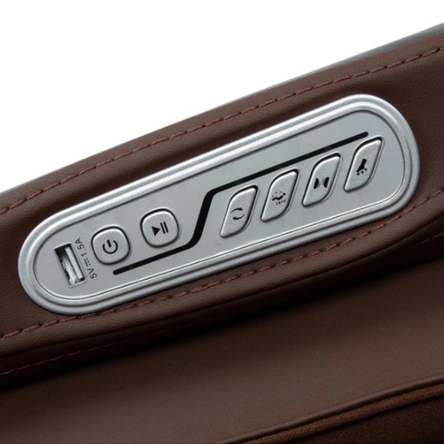 Amamedic R7 Full Body Reclining Massage Chair with Remote, Taupe