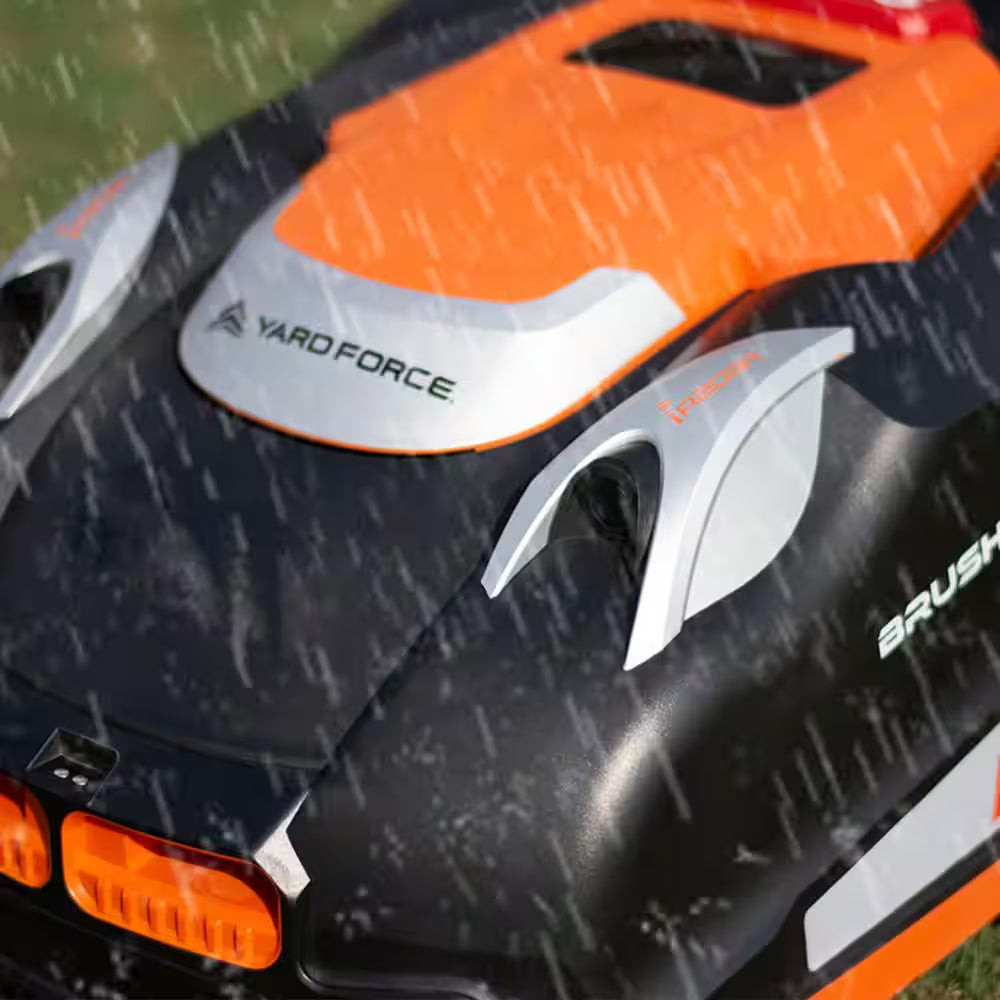 28-Volt 7 In. Robot Lawn Mower, Brushless Wheel Motors, Cloudhawk App and Wifi Control, 1/3 Acre