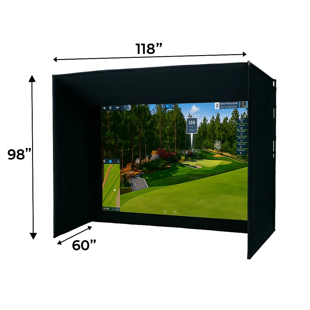 Birdie 10 Golf Simulator Enclosure
