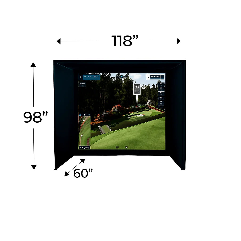 Birdie 10 Golf Simulator Enclosure