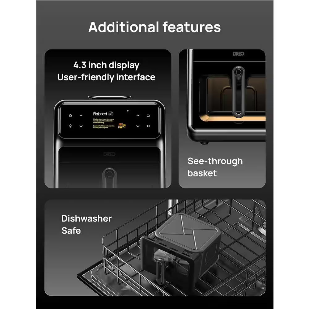 6 Qt. Chefmaker Combi Smart Air Fryer