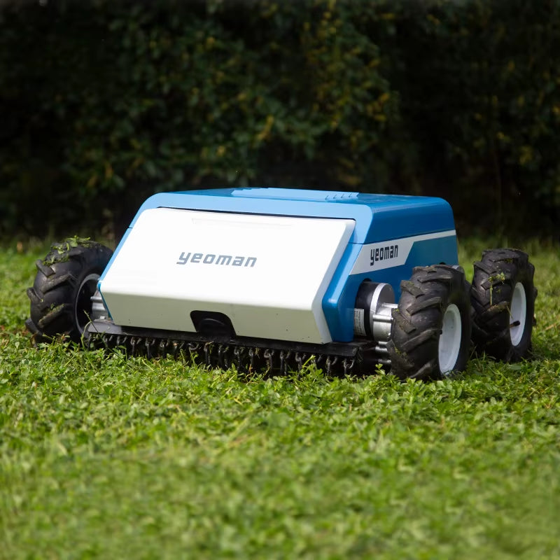 Garden Robot Lawn Mower Remote Control Wireless Grass Cutting 400Mm Mowing Robot Smart Lawn Mowers Robot for Home