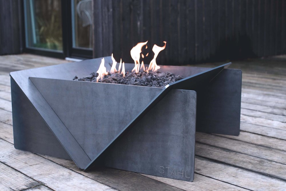 Stahl Gas Firepit