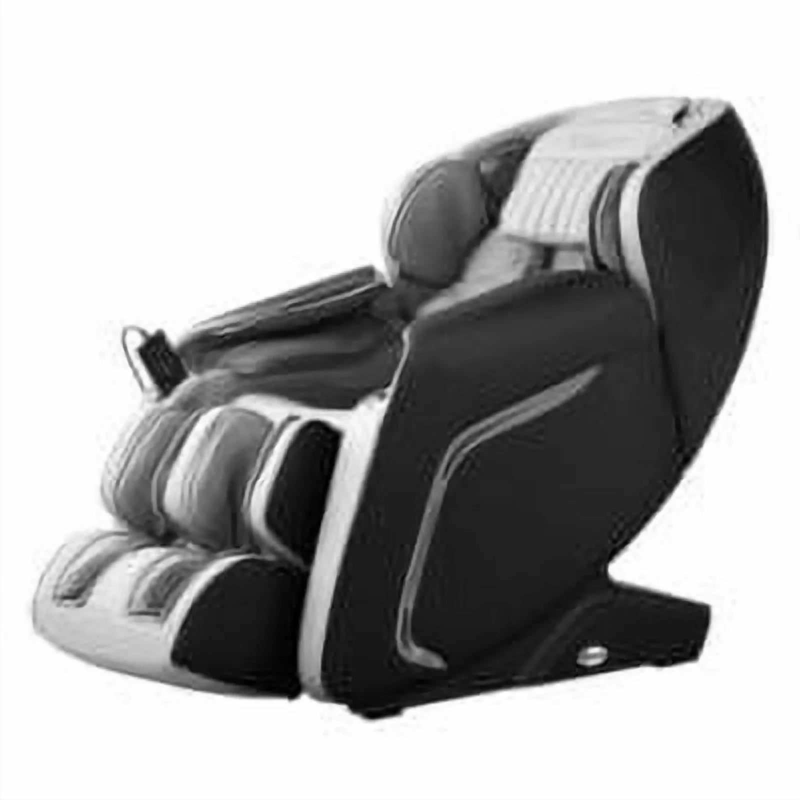 Cosmo Full Body Massage Chair, Sl-Track Zero Gravity Recliner, Black and Charcoal