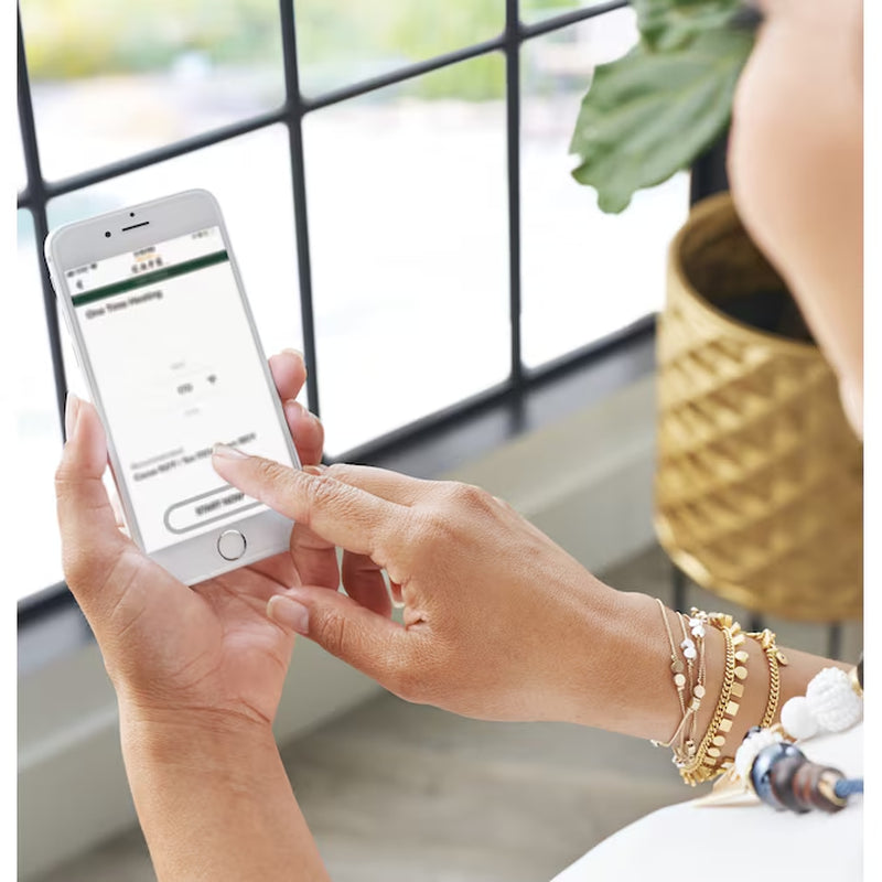 Standard-Depth 27.8-Cu Ft 4 -Door 36-In Wide Smart Compatible French Door Refrigerator with Ice Maker with Water and Ice Dispenser ( Matte White with Brushed Bronze Handles ) ENERGY STAR Certified